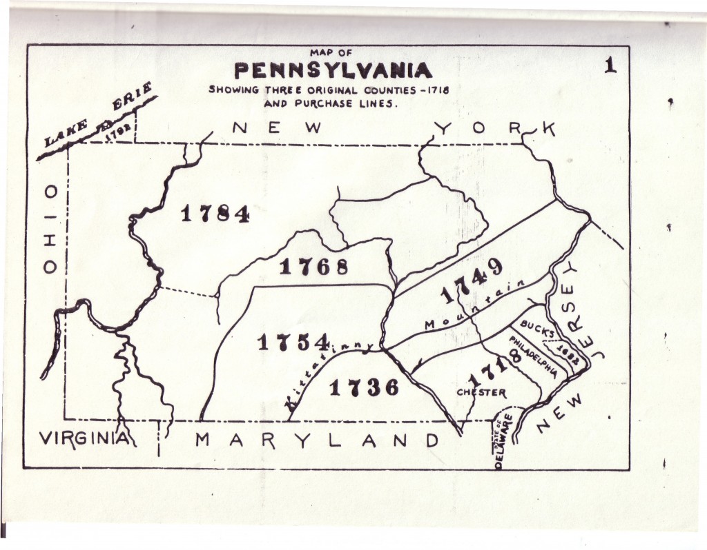1862 PA MAP Marcus Hook Marietta Martinsburg Muncy PENNSYLVANIA HISTORY rare BIG 