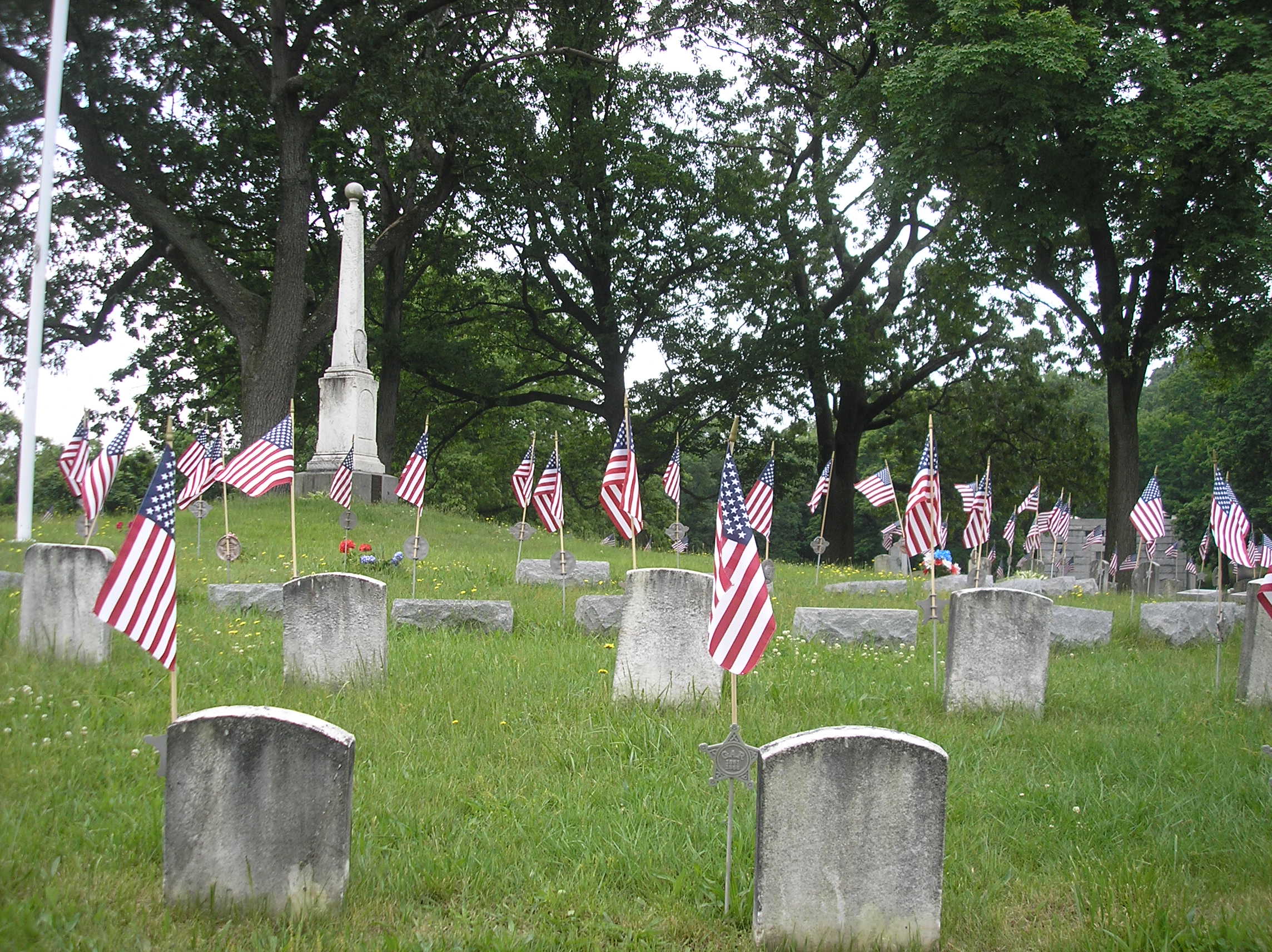 Civil War Blog » G.A.R. Soldiers Circle at Shamokin Cemetery