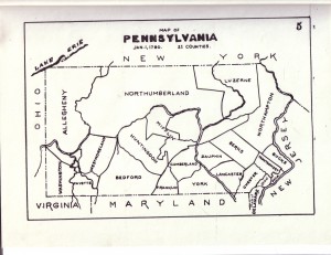 Civil War Blog » Historical County Maps of Pennsylvania