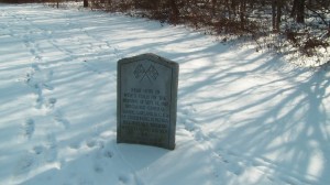 Marker for General Samuel Garland, killed at South Mountain