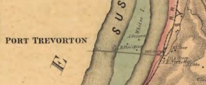 Port Trevorton in 1858