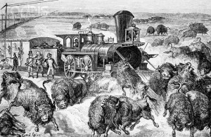 Slaughter of Buffalo on Kansas Pacific Railroad