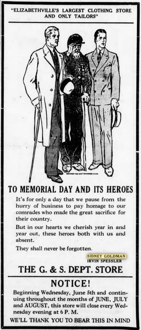 Civil War Blog » Memorial Day Ad Features Civil War Veteran
